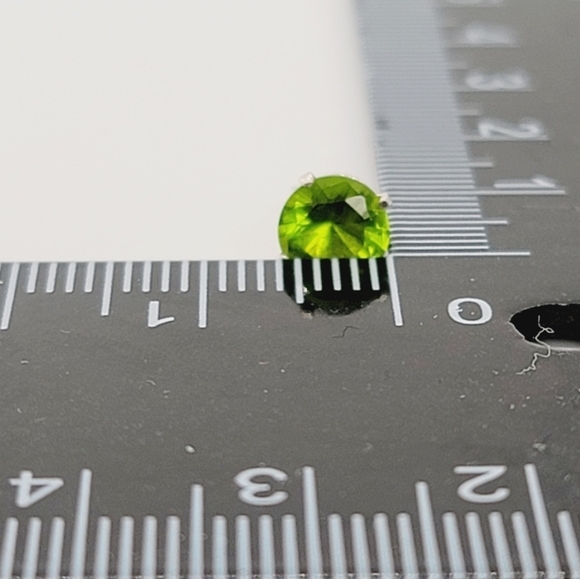 New Green CZ Earrings - Picture 4 of 6